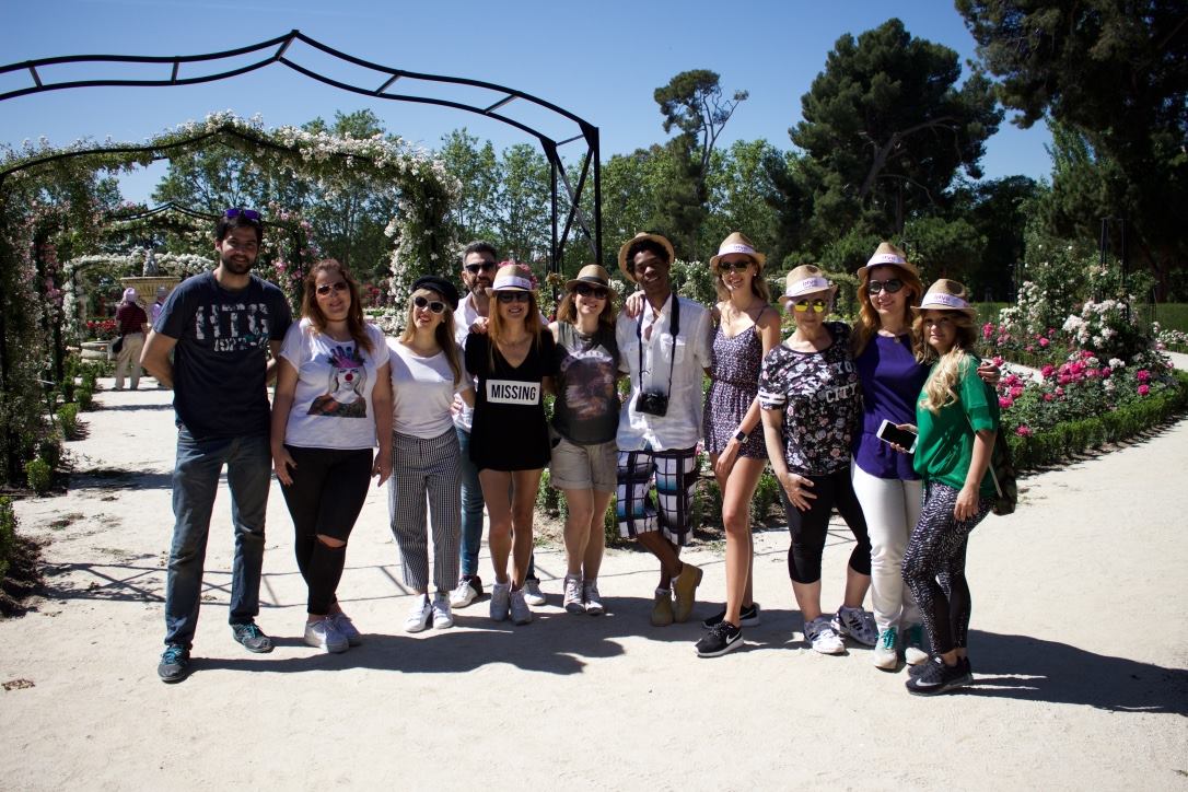 Evento de INVO agua de coco en el Parque del Retiro de Madrid